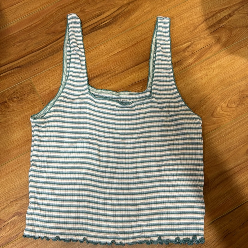 American Eagle Soft & Sexy ribbed tank top size large